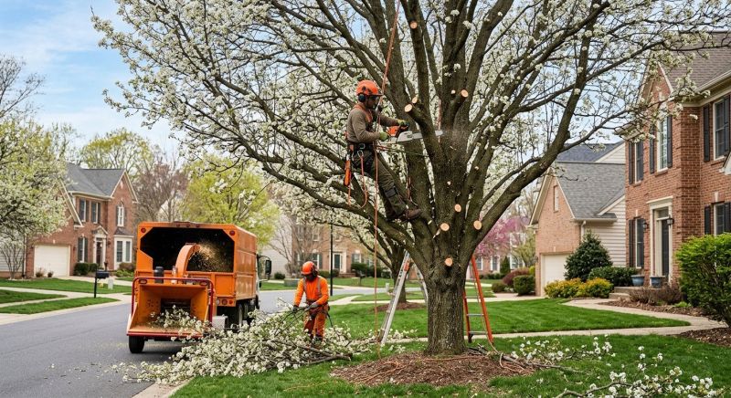Bradford Pear Tree Pruning in Allentown, PA