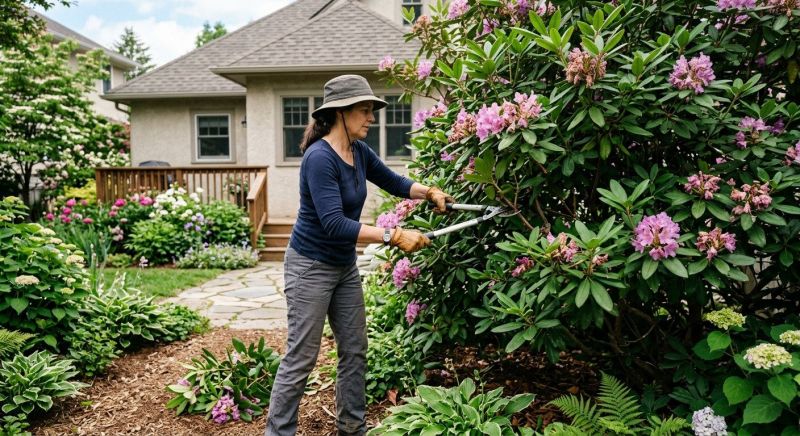 Rose Bush Pruning in Rockwall, TX