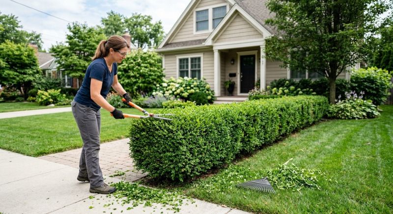 Shrub Trimming in Rockwall, TX